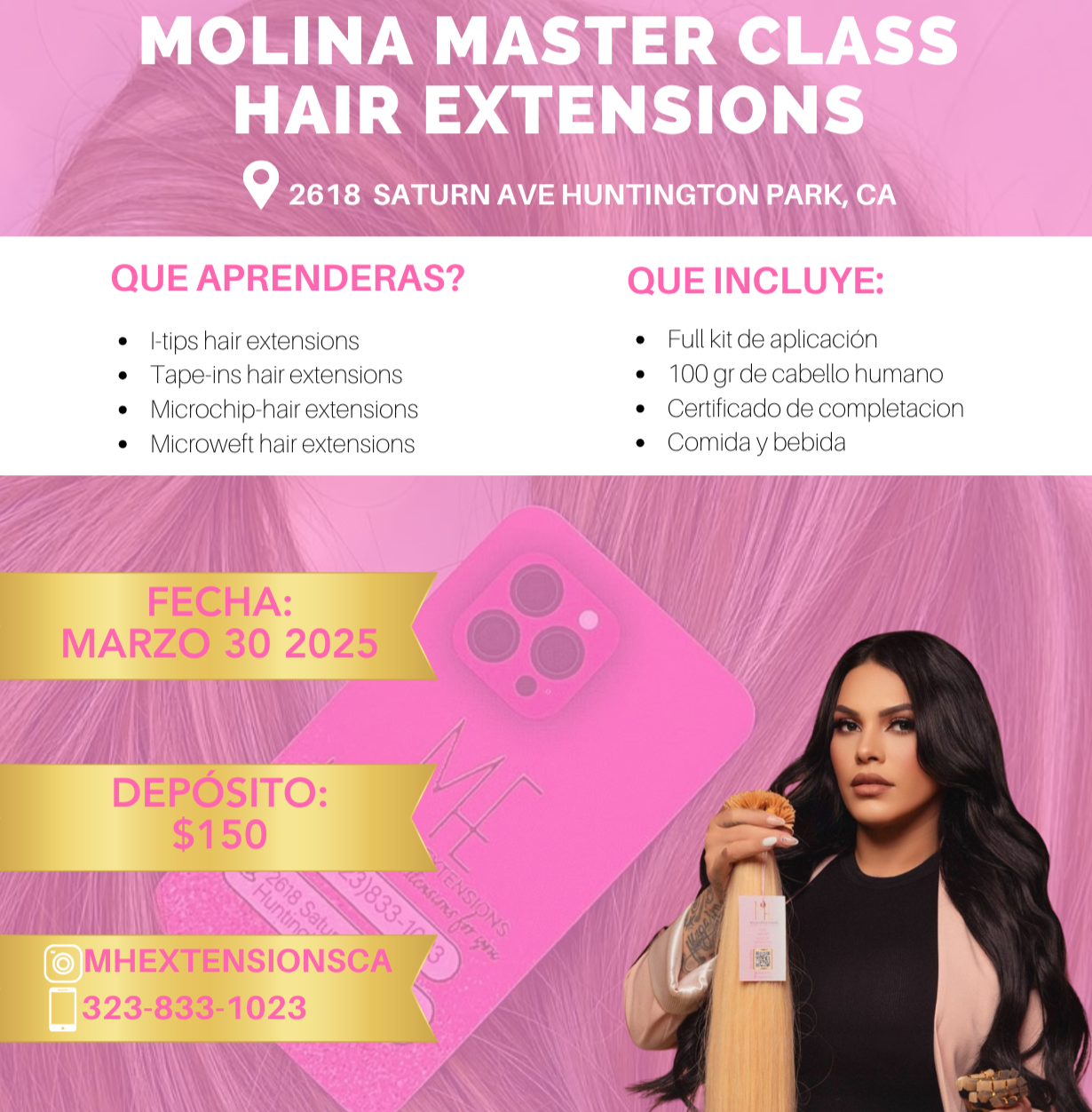 Hair Extensions Class