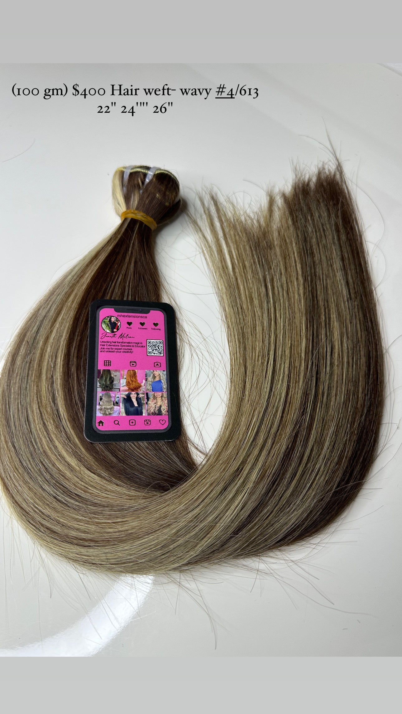 Hair Weft (includes application)