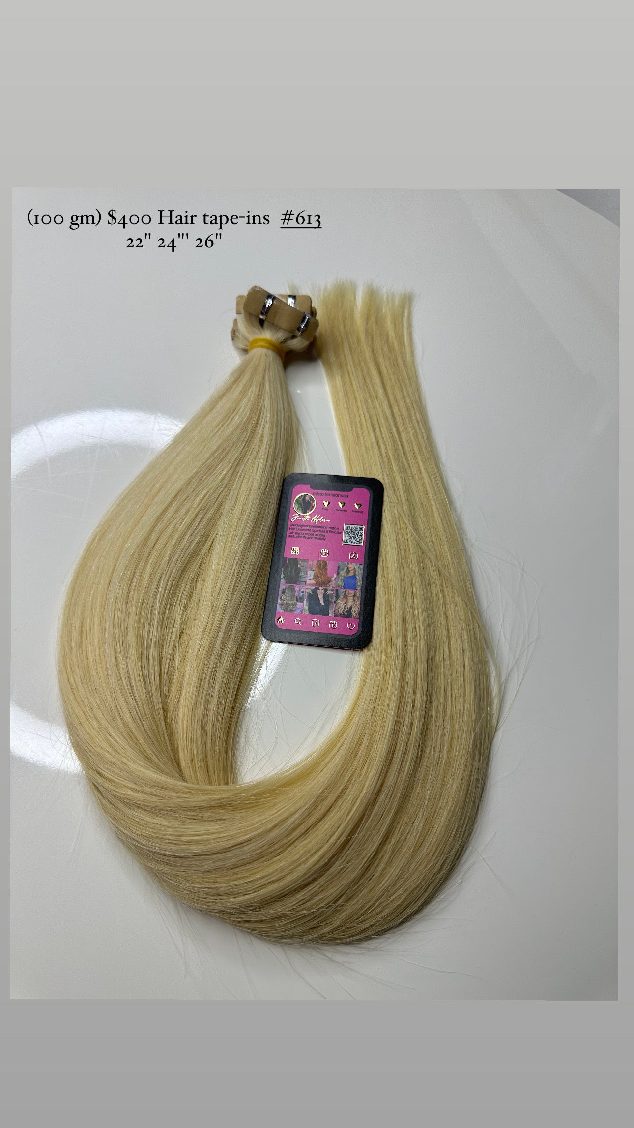 Tape Ins (includes application)