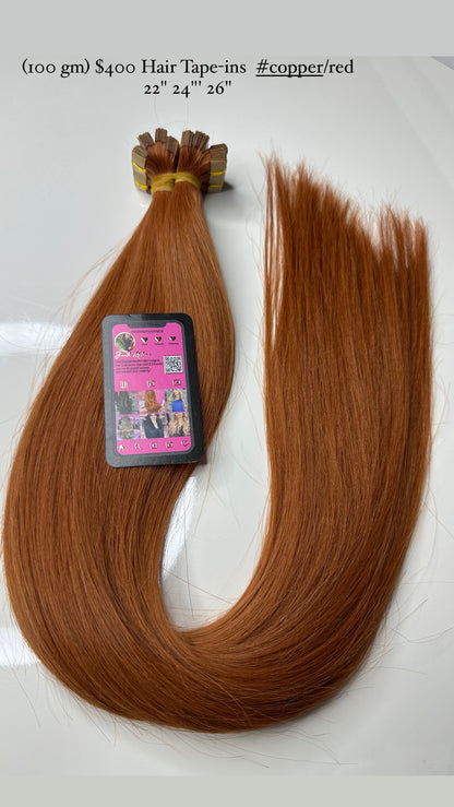 Tape Ins (includes application)